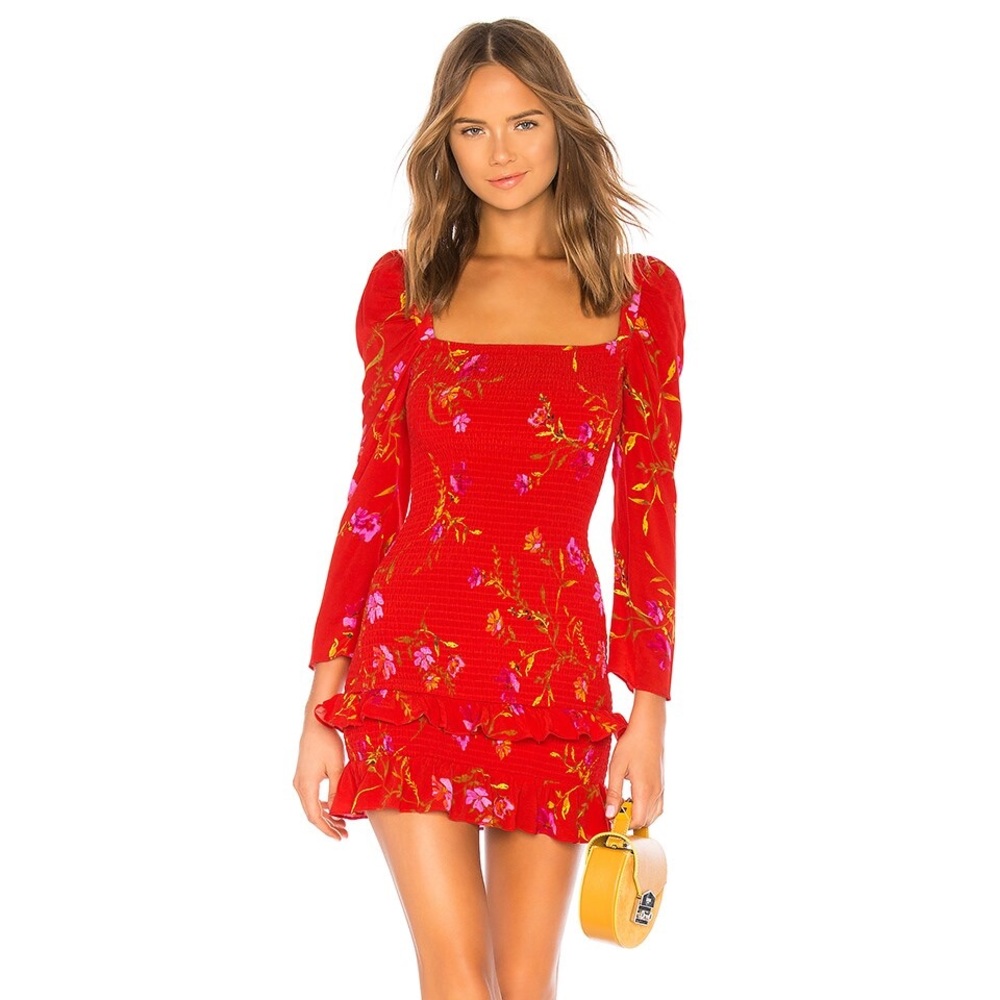 Lovers and Friends Valentina Mini Dress in September Floral